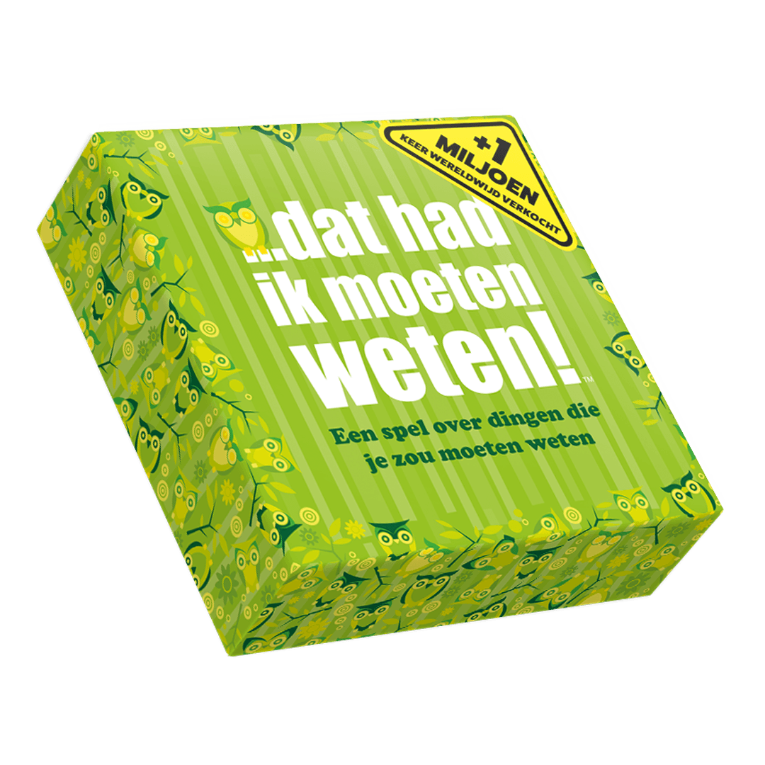 Dat had ik moeten weten! 